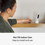 Ring Smart Wireless Video Doorbell with Ring Pan-Tilt Indoor Cam