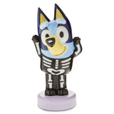 Bluey Halloween Blow Mold 12.2" Lighted Skeleton Costume Figure Decor