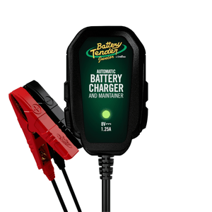 Battery Tender Battery Charger and Maintainer - Automotive Switchable 12V or 6V Smart Fully Automatic