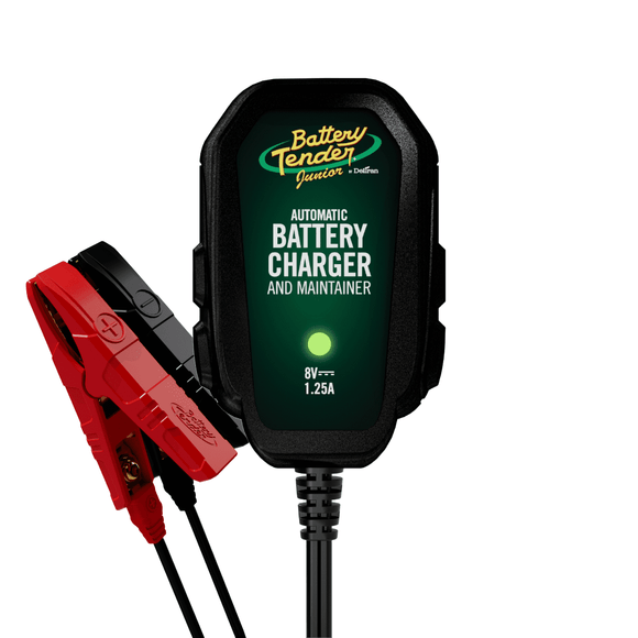 Battery Tender Battery Charger and Maintainer - Automotive Switchable 12V or 6V Smart Fully Automatic