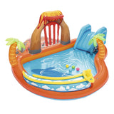 Bestway H2OGO! Lava Lagoon Play Center – Inflatable Kiddie Pool Water Park