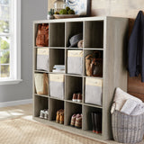 Better Homes & Gardens 16 Cube Modern Bookshelf Storage Organizer