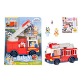 Bluey Fire Truck Playset – Exclusive Firefighter Bingo, Bluey & Bob Bilby