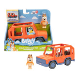 Bluey Heeler Family Road Trip 4WD Vehicle Play Car with Chilli Figure