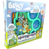 Spirograph Cyclex Studio Bluey Art Kit – Enclosed Spiral Drawing Tool, Markers & Stickers