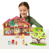 34-Piece Bluey Family Barbecue Home Mega Playset – Transforming Playset with 5 Figures