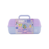 Bluey x Caboodles Multi-Piece Organizer – Portable Accessory, Craft & Keepsake Storage