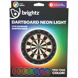 55" Color-Changing LED Dartboard Perimeter Light Strip, Battery-Powered