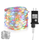 98 ft Fairy Lights – 300 LED Colorful Waterproof String Lights with Remote