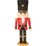 Best Choice Products 5FT Lighted Christmas Nutcracker Pop-Up Decoration with 150 LED Lights
