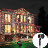 Christmas Projector Laser Lights Outdoor, Red and Green IP44 Landscape Light