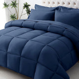 Lightweight Cooling Quilted Comforter, All Season Down Alternative Duvet