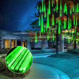 Meteor Shower LED String Lights, 20" 10-Tube, 540 LEDs, Connectable Indoor & Outdoor
