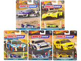 5-Car Hot Wheels Car Culture Race Day Die-Cast Set – Real Rubber Tires & Individual Blister Packs