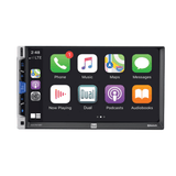 Dual XDCPA10BT 7" Double DIN Car Stereo, Apple CarPlay Android Auto Bluetooth