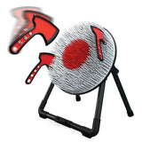 EastPoint Sports Tabletop Axe Throw Target Game with 3 Safety Axes, Indoor or Outdoor