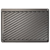 Lodge Cast Iron Reversible Grill/Griddle 17" x 12" – Double-Sided Cast Iron Griddle