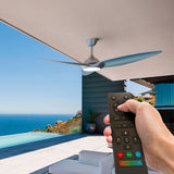 Atomi Smart 60" Wi-Fi Outdoor Ceiling Fan with Color-Changing LED Light