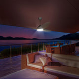 Atomi Smart 60" Wi-Fi Outdoor Ceiling Fan with Color-Changing LED Light
