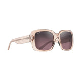 Maui Jim Two Steps Women's Polarized Sunglasses, Pink Acetate Frame