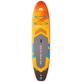 Aqua Marina AMGO 12' Electric Inflatable Paddle Board with Power Fin Propulsion, Sports III Paddle & All-Around Stable Design