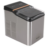 Newair Countertop Nugget Ice Maker, 30 lb/Day Portable Pebble Stainless Steel Machine