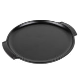 Peugeot Grill to Table 13.4" Ceramic Pizza Stone – Pizza Baking Stone with Raised Rim