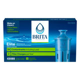 Brita Elite Replacement Water Filters, Long Lasting Pitcher Filter 4-Pack