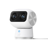eufy Indoor Cam S350 Wired 4K Dual-Lens Security Camera with 360° Pan & Tilt