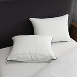 Sealy Sterling Collection Custom Support Pillow 2-Pack – Adjustable Polyester Fiberfill Bed Pillows