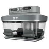 Ninja CRISPi DualZone Glass Air Fryer – 2-Basket Cooking, 8-qt. CRISPi Boost