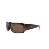 Maui Jim World Cup H266-01 Polarized Sunglasses, Chocolate Stripe Frame