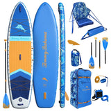 Tommy Bahama Marlin SUP-YAK 2-in-1 Inflatable SUP-kayak Package