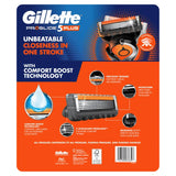 Gillette ProGlide Plus Men's Razor Handle with 16 Blade Refills – 5-Blade Precision Shaving System