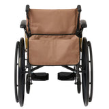Medline K3 Wheelchair w/ 2 Storage Bags Swing-Back Arms 300 lb Capacity