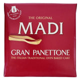Madi Gran Panettone Italian Holiday Cake with Raisins &amp; Candied Citrus, 2.2 lb.