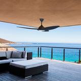 Atomi Smart 60" Wi-Fi Outdoor Ceiling Fan with Color-Changing LED Light