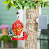 Evergreen Solar Smart Hummingbird Feeder with 2K HD Camera – WiFi Bird Feeder with Solar Panel &amp; AI Bird Identification
