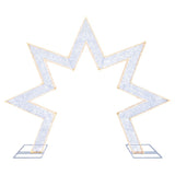 9.5' LED Twinkle Star Arch, 1,730 LED Indoor &amp; Outdoor Christmas Lighted Archway with Timer