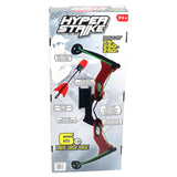 Zing Hyper Strike Bow & Whistling Arrow Set – Long-Range Toy Bow with 6 Zonic Arrows & Targets