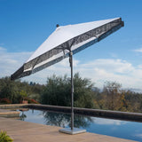 SunVilla 10 ft. Cabana Fringe Market Umbrella – Patio Umbrella with Outdura® Canopy