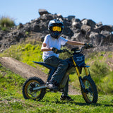 Droyd Berzerker Electric Dirt Bike – 48V 3000W Off-Road E-Bike with 42 MPH Top Speed, Full Suspension &amp; 50 Mile Range