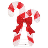 72" Candy Canes LED Holiday Display – 455 Lights, Twinkle Effects & Timer