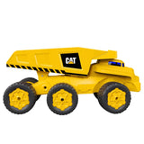 CAT Massive Mover RC Steel Dump Truck – Remote Control Construction Vehicle with Motorized Dump Bed, Lights &amp; Sounds, USB-C Rechargeable