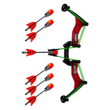 Zing Hyper Strike Bow & Whistling Arrow Set – Long-Range Toy Bow with 6 Zonic Arrows & Targets