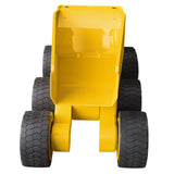 CAT Massive Mover RC Steel Dump Truck – Remote Control Construction Vehicle with Motorized Dump Bed, Lights &amp; Sounds, USB-C Rechargeable