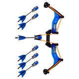 Zing Hyper Strike Bow & Whistling Arrow Set – Long-Range Toy Bow with 6 Zonic Arrows & Targets