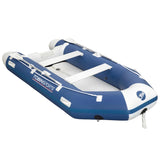 Tobin Sports Inflatable Boat Set – 5-Person Inflatable Fishing &amp; Recreation Boat with Drop Stitch Floor and 15HP Motor Mount