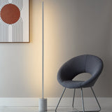 Bridgeport Designs Stellar LED Floor Lamp with Marble Base & Touch Control