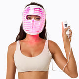 iRESTORE Illumina LED Red Light Therapy Face, Neck and Chest Mask Set